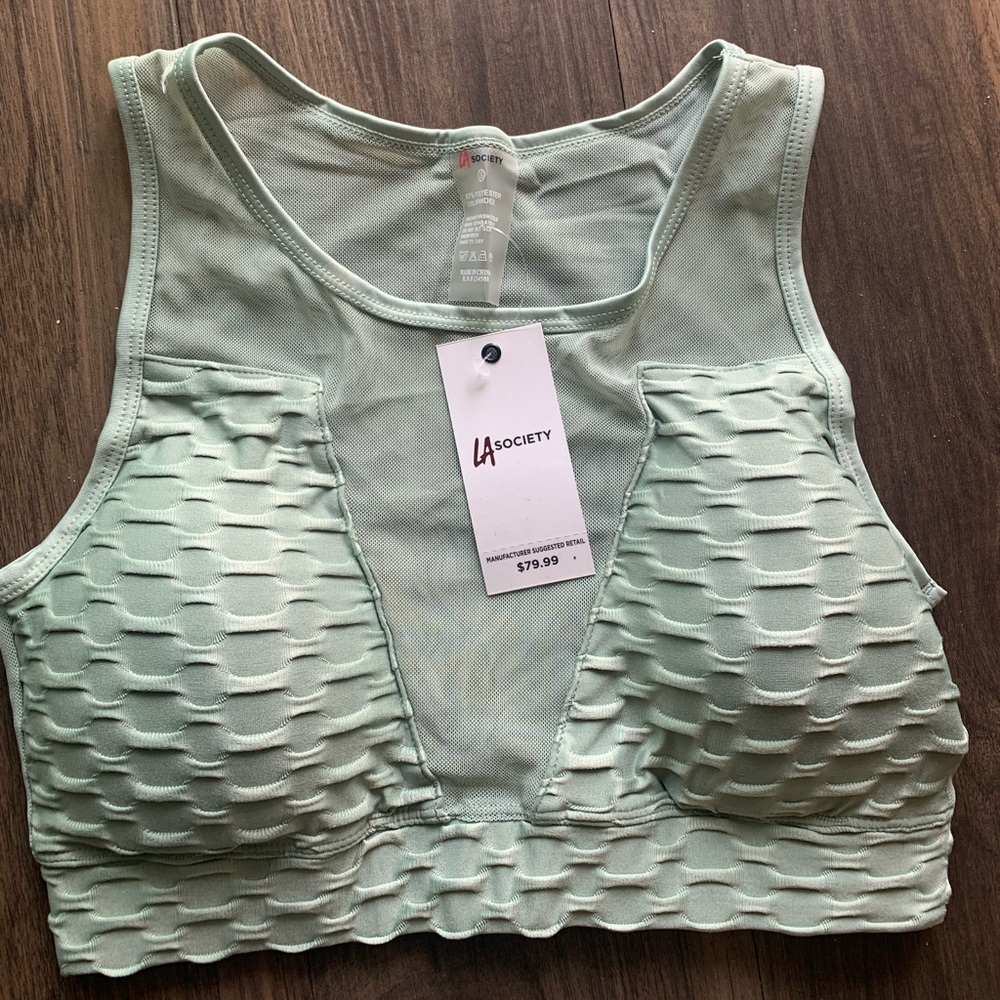 LA Society workout sports bra